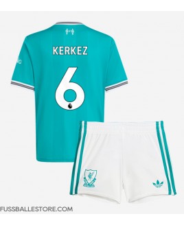 Günstige Liverpool Milos Kerkez #6 3rd trikot Kinder 2025-26 Kurzarm (+ Kurze Hosen)